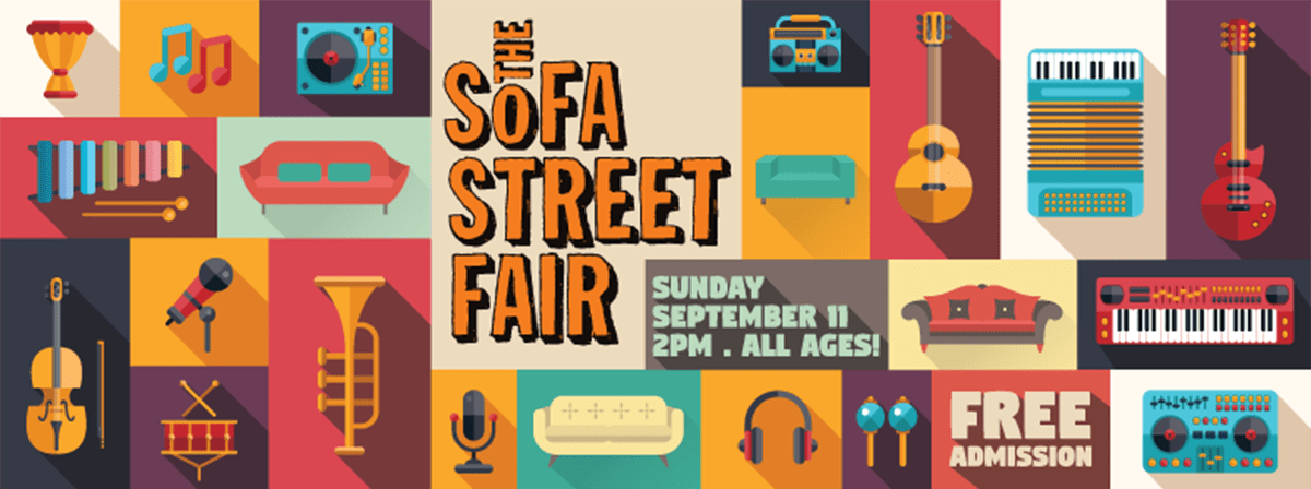 News from The Pierce - SoFA Street Fair: SEPT 11